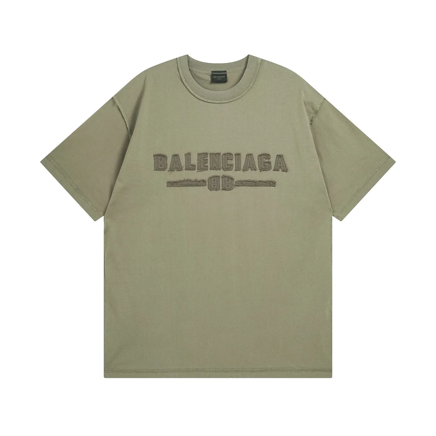 【 . Quality】BALENCI*GA/ #2025New Arrival LOGO T ， ， ， ZP 、 260 ， . ， 。 。Classic LOGO 。 。 , OS . Same Style ：BL 253639 ： ， ，Green Size：XS S M L